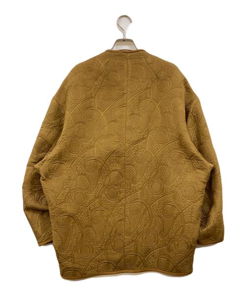 Mame Kurogouchi（マメクロゴウチ）mame kurogouchi (マメクロゴウチ) Jomon Arabesque Triple Layer Jacquard JKT ベージュ サイズ:1の古着・服飾アイテム