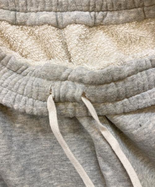 maturely（マチュアリー）maturely (マチュアリー) ワイド フレア ジャージー パンツ グレーの古着・服飾アイテム