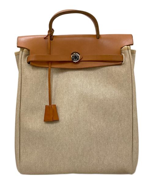HERMES（エルメス）HERMES (エルメス) アドPM エールバッグ ベージュの古着・服飾アイテム