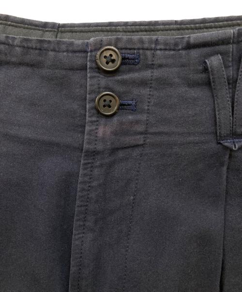 Y's for men（ワイズフォーメン）Y'S for men (ワイズフォーメン) Tucked Pants with Zip Pockets ネイビー サイズ:Ｌの古着・服飾アイテム