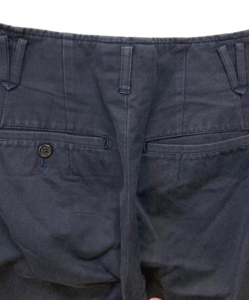 Y's for men（ワイズフォーメン）Y'S for men (ワイズフォーメン) Tucked Pants with Zip Pockets ネイビー サイズ:Ｌの古着・服飾アイテム