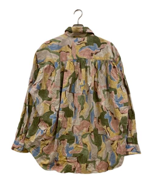 AiE（エーアイイー）AiE (エーアイイー) アブストラクト ペインター シャツ マルチカラー サイズ:XLの古着・服飾アイテム