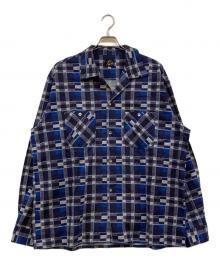 Needles（ニードルズ）の古着「One-Up Shirt - Printed Flannel」｜ブルー