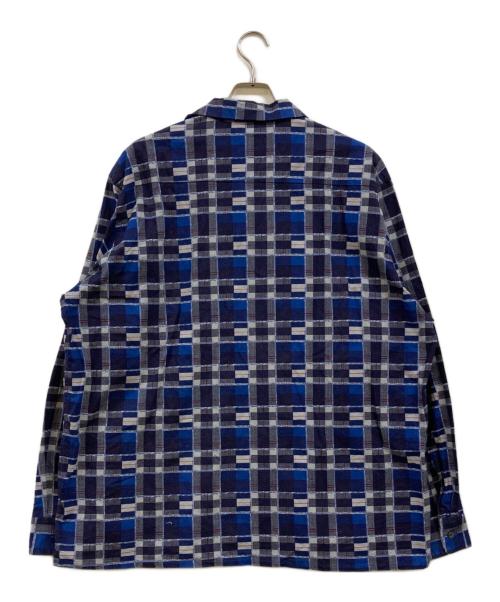 Needles（ニードルズ）Needles (ニードルズ) One-Up Shirt - Printed Flannel ブルー サイズ:XLの古着・服飾アイテム