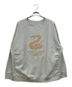 BOWWOWバウワウ）の古着「SNAKEMAN JONES SWEATSHIRT」｜ブルー