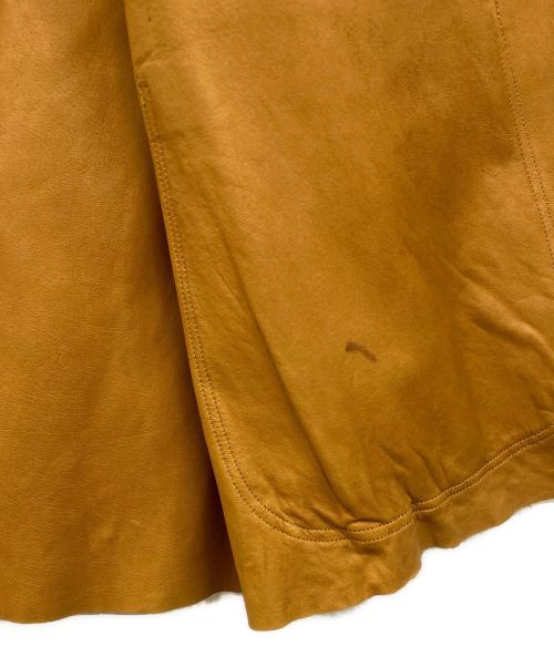 orSlow（オアスロウ）orSlow (オアスロウ) スウェードカバーオール/Utility Coverall ブラウン サイズ:XLの古着・服飾アイテム