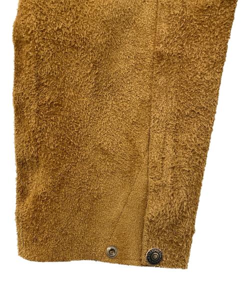 orSlow（オアスロウ）orSlow (オアスロウ) スウェードカバーオール/Utility Coverall ブラウン サイズ:XLの古着・服飾アイテム