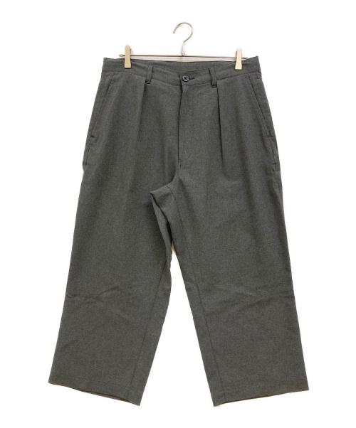 SSZ（エスエスズィー）SSZ (エスエスズィー) タックパンツ グレー サイズ:- (実寸参照)の古着・服飾アイテム
