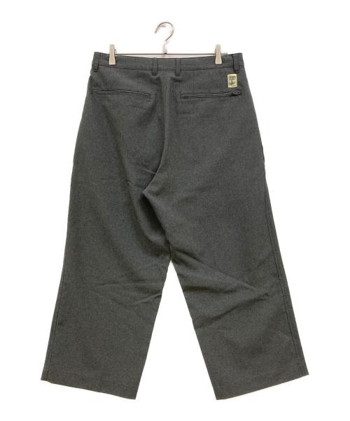 SSZ（エスエスズィー）SSZ (エスエスズィー) タックパンツ グレー サイズ:- (実寸参照)の古着・服飾アイテム