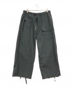 South2 West8サウスツー ウエストエイト）の古着「String Cuff Balloon Pant」｜グレー