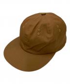 Unlikelyアンライクリー）の古着「6P Cap for Sweaty Gabardine」｜ブラウン