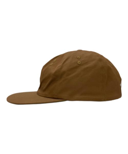 Unlikely（アンライクリー）Unlikely (アンライクリー) 6P Cap for Sweaty Gabardine ブラウン サイズ:FREEの古着・服飾アイテム