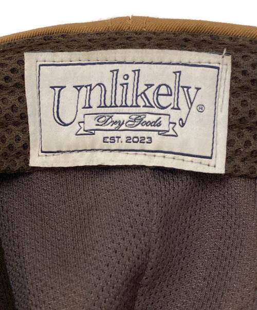 Unlikely（アンライクリー）Unlikely (アンライクリー) 6P Cap for Sweaty Gabardine ブラウン サイズ:FREEの古着・服飾アイテム