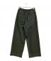 Graphpaper (グラフペーパー) Techno Wool Nylon Wide Tapered Trousers グリーン サイズ:1：19000円