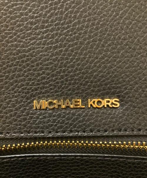 MICHAEL KORS（マイケル・コース）MICHAEL KORS (マイケル・コース) レザーデイパック ブラック サイズ:下記参照の古着・服飾アイテム
