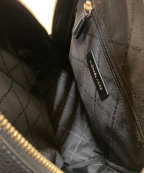 MICHAEL KORS（マイケル・コース）MICHAEL KORS (マイケル・コース) レザーデイパック ブラック サイズ:下記参照の古着・服飾アイテム