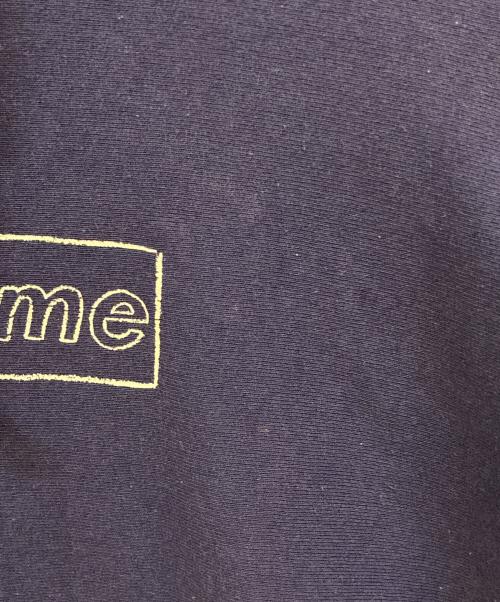 SUPREME（シュプリーム）SUPREME (シュプリーム) KAWS Chalk Logo Hooded Sweatshirt パープル サイズ:Ｌの古着・服飾アイテム