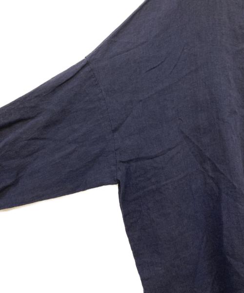 journal standard luxe（ジャーナルスタンダード ラックス）JOURNAL STANDARD LUXE (ジャーナルスタンダード ラックス) エアリネンボートネック ネイビー サイズ:-の古着・服飾アイテム