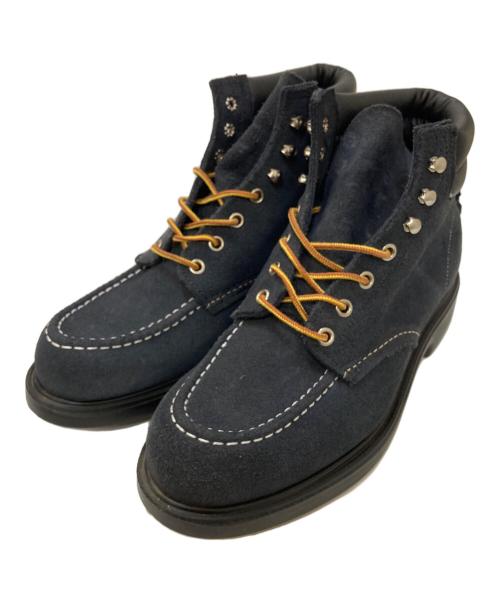 RED WING（レッドウィング）RED WING (レッドウィング) BEAMS (ビームス) 別注 8803 SUPER SOLE MOC TOE BOOTS ネイビー サイズ:8 1/2の古着・服飾アイテム