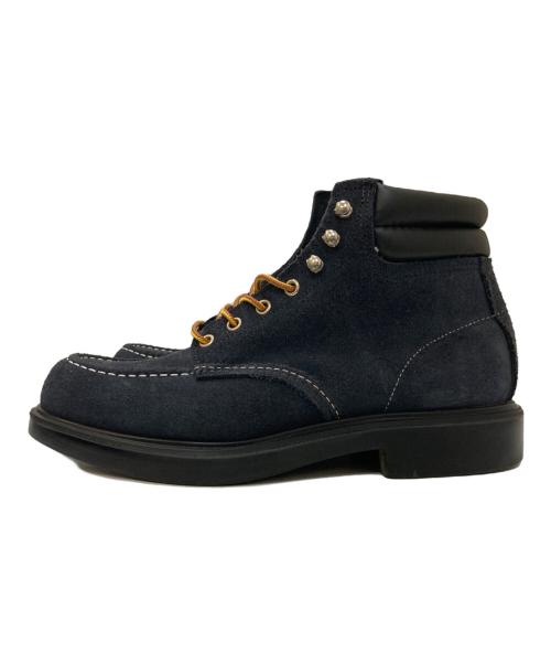 RED WING（レッドウィング）RED WING (レッドウィング) BEAMS (ビームス) 別注 8803 SUPER SOLE MOC TOE BOOTS ネイビー サイズ:8 1/2の古着・服飾アイテム