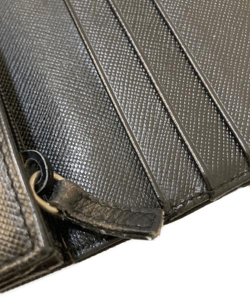 PRADA（プラダ）PRADA (プラダ) テスートナイロン ロングウォレット ブラック サイズ:下記参照の古着・服飾アイテム