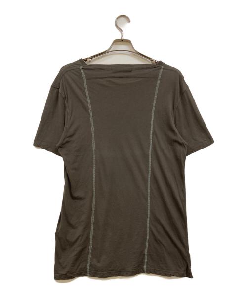 PRADA SPORTS（プラダスポーツ）PRADA SPORTS (プラダスポーツ) スリットTシャツ グレー サイズ:XLの古着・服飾アイテム