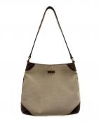 GUCCIグッチ）の古着「ワンショルダーバッグ」｜ベージュ