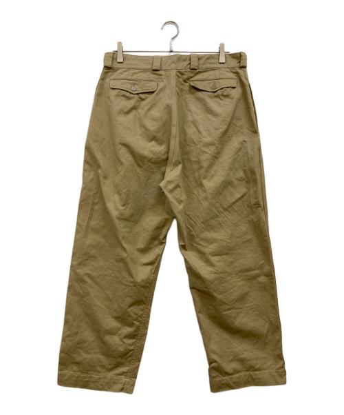 French Army（フランス軍）French Army (フランス軍) M-52 チノトラウザー ベージュ サイズ:15の古着・服飾アイテム
