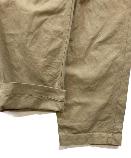 French Army（フランス軍）French Army (フランス軍) M-52 チノトラウザー ベージュ サイズ:15の古着・服飾アイテム
