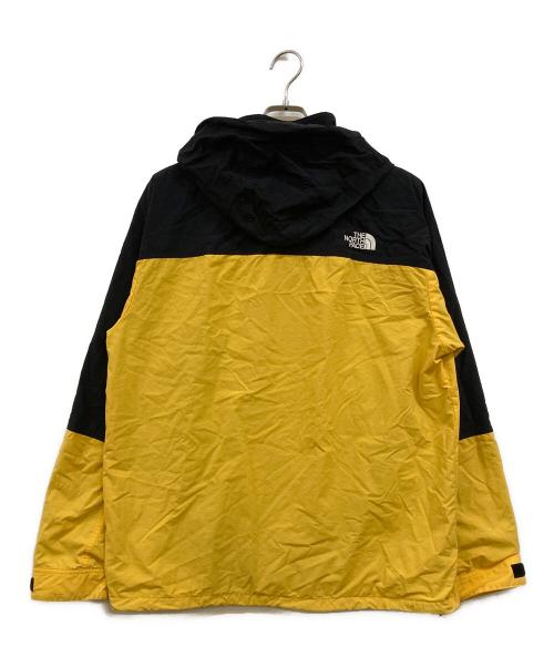 THE NORTH FACE（ザ ノース フェイス）THE NORTH FACE (ザ ノース フェイス) ハイドレナ ウィンド ジャケット ブラック×イエロー サイズ:Ｌの古着・服飾アイテム