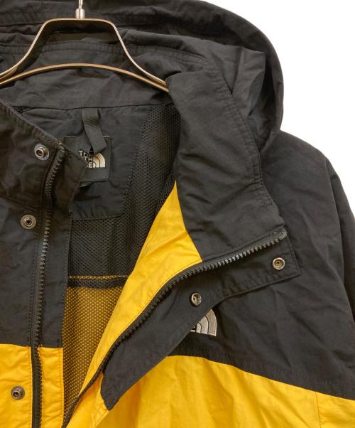 THE NORTH FACE（ザ ノース フェイス）THE NORTH FACE (ザ ノース フェイス) ハイドレナ ウィンド ジャケット ブラック×イエロー サイズ:Ｌの古着・服飾アイテム