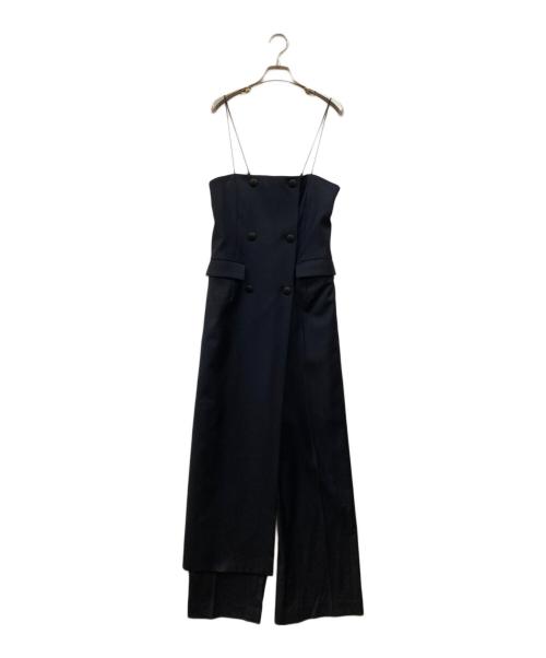 THIRD MAGAZE（サードマガジン）THIRD MAGAZE (サードマガジン) キャミソールサロペット ネイビー サイズ:2の古着・服飾アイテム