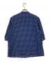 CELINE (セリーヌ) ボウタイS/Sドットシャツ ブルー×ホワイト サイズ:40：30000円