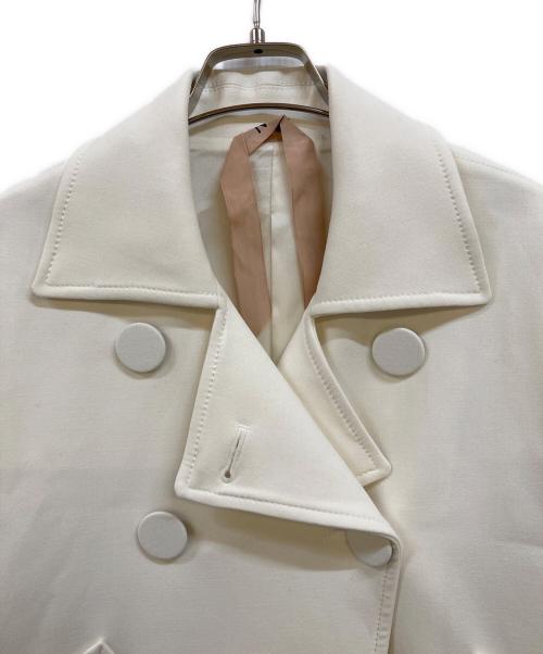 N°21（ヌメロヴェントゥーノ）N°21 (ヌメロヴェントゥーノ) ダブルブレストジャケット ホワイト サイズ:36の古着・服飾アイテム