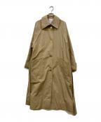 patouパトゥ）の古着「オーガニックコットン ライトウェイト トレンチコート」｜ベージュ