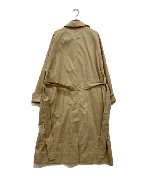 patou（パトゥ）patou (パトゥ) オーガニックコットン ライトウェイト トレンチコート ベージュ サイズ:34の古着・服飾アイテム