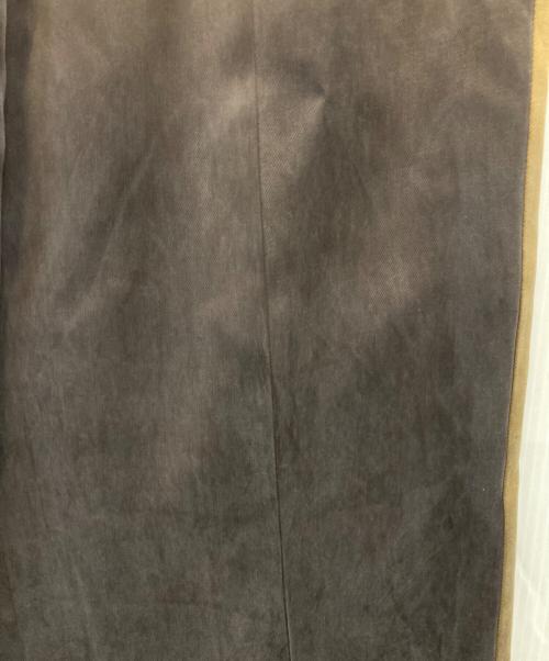 ASTRAET（アストラット）ASTRAET (アストラット) キュプラ ツイル ソクショウ ワイドパンツ ブラウン サイズ:1の古着・服飾アイテム