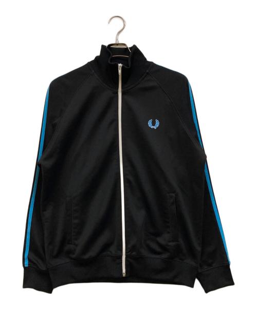 FRED PERRY（フレッドペリー）FRED PERRY (フレッドペリー) TWIN TAPE TRACK JACKET ブラック サイズ:Ｍの古着・服飾アイテム