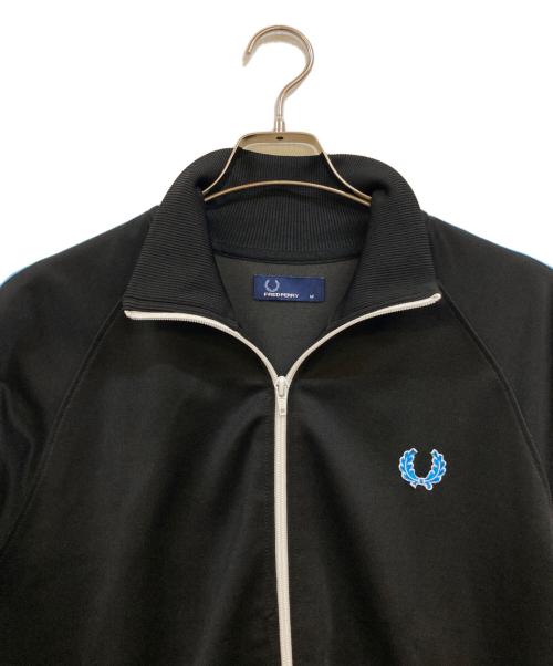 FRED PERRY（フレッドペリー）FRED PERRY (フレッドペリー) TWIN TAPE TRACK JACKET ブラック サイズ:Ｍの古着・服飾アイテム