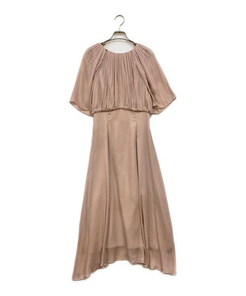 Snidel（スナイデル）Snidel (スナイデル) シアープリーツドレス ピンク サイズ:1の古着・服飾アイテム
