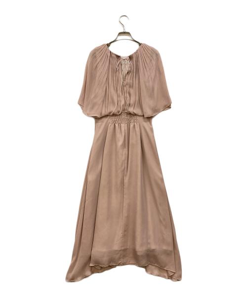 Snidel（スナイデル）Snidel (スナイデル) シアープリーツドレス ピンク サイズ:1の古着・服飾アイテム
