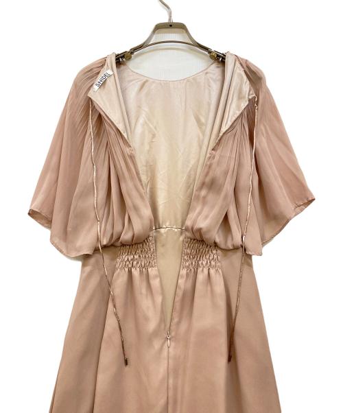 Snidel（スナイデル）Snidel (スナイデル) シアープリーツドレス ピンク サイズ:1の古着・服飾アイテム