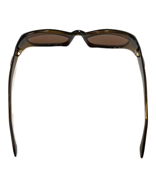 GUCCI（グッチ）GUCCI (グッチ) サイドロゴサングラス ブラウン サイズ:50□19の古着・服飾アイテム