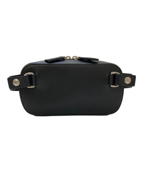 JIL SANDER（ジルサンダー）JIL SANDER (ジルサンダー) Tradition Logo-Debossed Leather Belt Bag ブラックの古着・服飾アイテム
