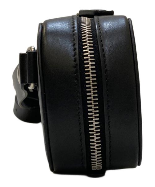 JIL SANDER（ジルサンダー）JIL SANDER (ジルサンダー) Tradition Logo-Debossed Leather Belt Bag ブラックの古着・服飾アイテム
