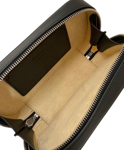 JIL SANDER（ジルサンダー）JIL SANDER (ジルサンダー) Tradition Logo-Debossed Leather Belt Bag ブラックの古着・服飾アイテム