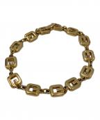 GIVENCHYジバンシィ）の古着「Gロゴ ブレスレット」｜ゴールド