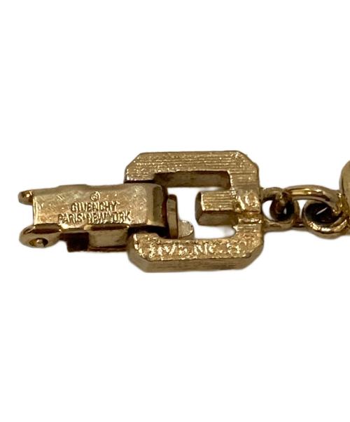 GIVENCHY（ジバンシィ）GIVENCHY (ジバンシィ) Gロゴ ブレスレット ゴールドの古着・服飾アイテム