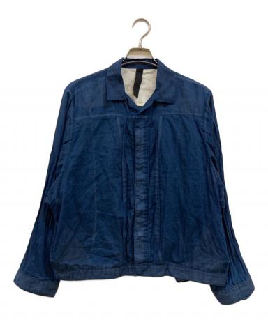 SHINYA KOZUKA 22SS ジャケット ブルー 中古・古着通販】SHINYA KOZUKA (シンヤコズカ) シースルートラッカー
