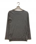 YOHJI YAMAMOTOヨウジヤマモト）の古着「layered design cut-and-sew top」｜グレー